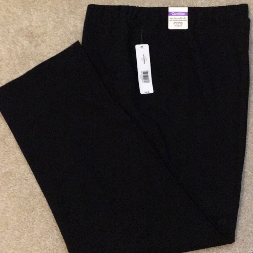Kim Roger's Black Elastic waist SZ 14 P Average
